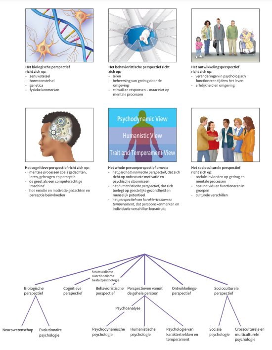  Oefenvragen over Psychologie, Stromingen en Perspectieven 