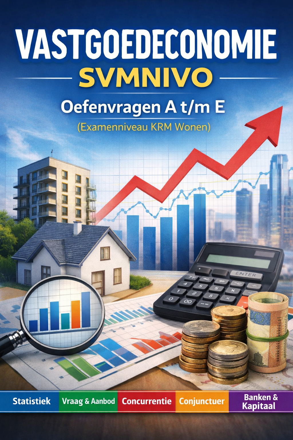 Vastgoedeconomie SVMNIVO – 50 Oefenvragen (Examenniveau KRM Wonen) 2026