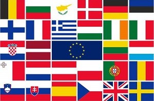 Vlaggen van europa 